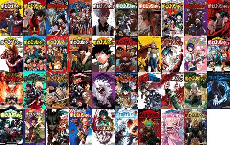 how many books are in my hero academia